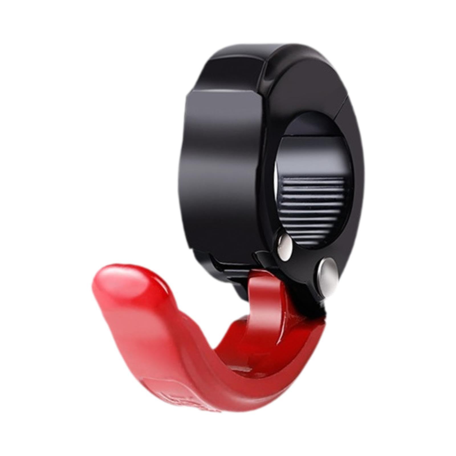 bnf® Bike Handlebar Hook Riding Accessories Heavy Duty Hanging Hook Foldable Hook Red