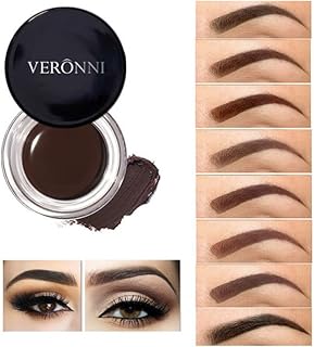 VERONNI Crema para cejas, gel de pomada de ce...