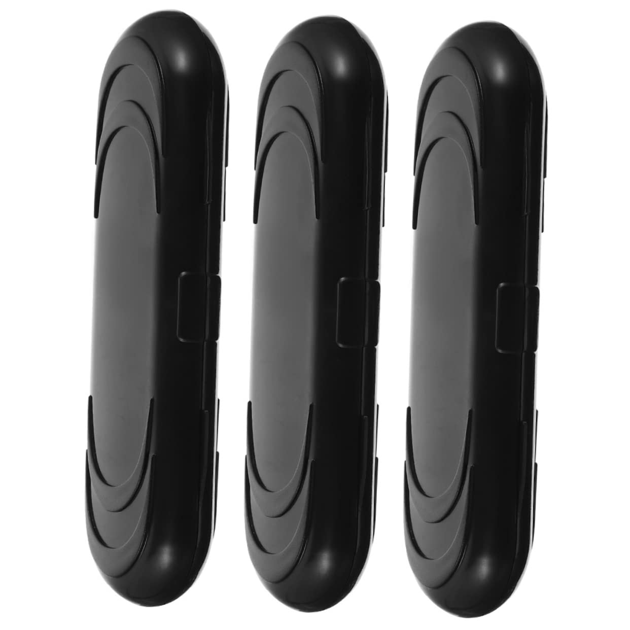 KOMBIUDA 3pcs Holder Carrying Case Compact Hard and Easy-cleaning Storage Solution for