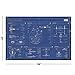 POSTER STOP ONLINE Star Wars - Movie Poster (Rebel Alliance Fleet Blueprint/Schematics) (Size 36