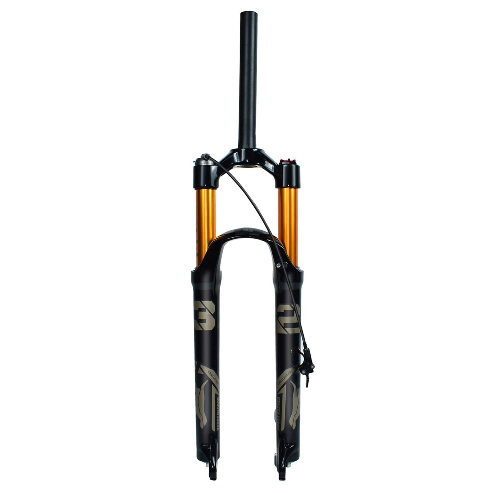 ZXGSXIOU 26/27.5/29 Inch Bike Suspension Fork FK24-120/01 120mm Travel Thread-Less Steerer 9x100mm QR Disc Brake Version Mountain Air Forks