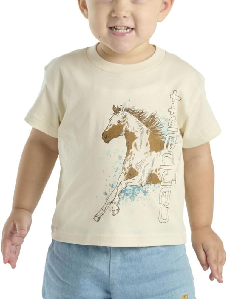 Carhartt Kid's CA7115 Short-Sleeve Dog T-Shirt - Girls