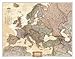 National Geographic Maps Europe Executive Wall Map Map Type: Standard Size (24" H x 30" W)