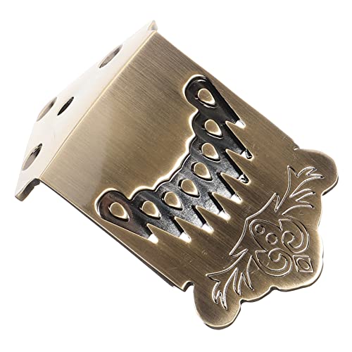 Abaodam 弦 マンドリンテールピース クラフトリング 伝統的なマンドリンのテールピース マンドリン テイルピース 楽器アクセサリー マンドリンメタルテイルピース 金属