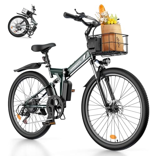 isinwheel M40 Full Suspension Folding E-Bike