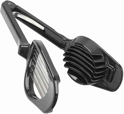 Miniatura 5 de Cortador de huevos, cortador de huevos de alambre de acero inoxidable, cortador de huevos de aluminio resistente, lavavajillas para huevo, fresa,