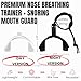Better Than Mouth Tape for Sleeping - Mew X -The Ultimate Anti-Snoring Device & Snore Stopper/Put Face Tape & Nasal Strips for Snoring in The Bin [2 Pack & 2X Value]- Reusable Snoring Mouth Guard