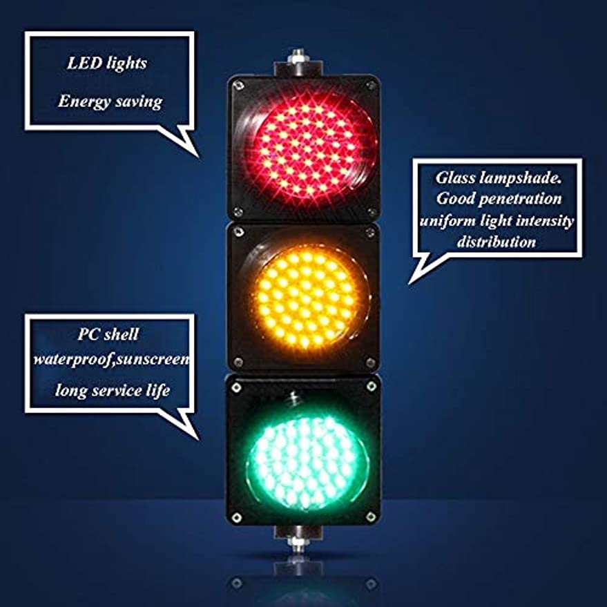 Amazon.co.jp: 交通 信号ライト LEDインジケーターライト，緑/黄/赤の