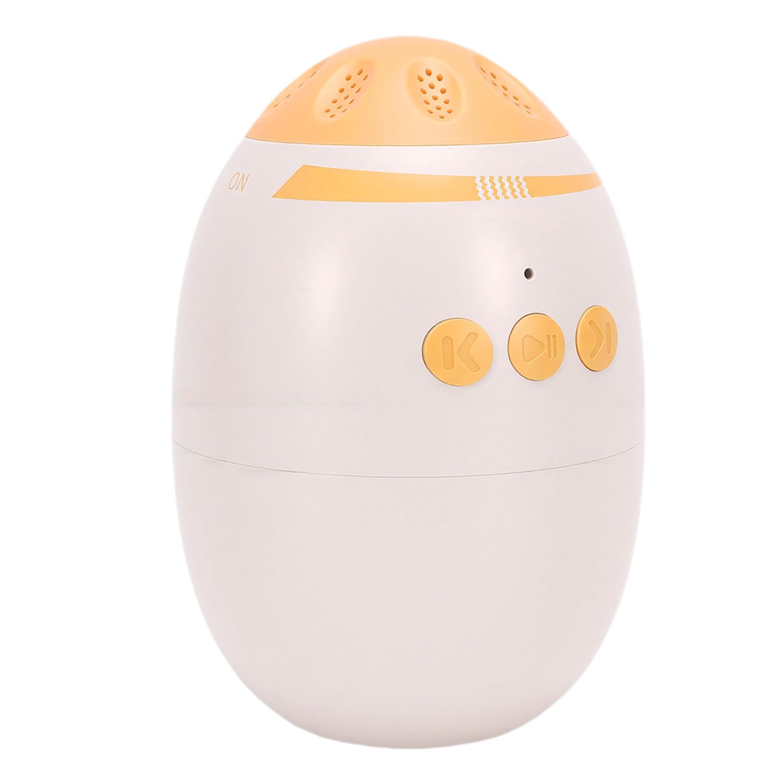 Ausla Dondolo per Passeggino, Succhietto Vibrante per Neonati in Silicone ABS con 11 Suoni di Rumore Bianco, Soluzione Portatile per Neonati e Bambini Piccoli