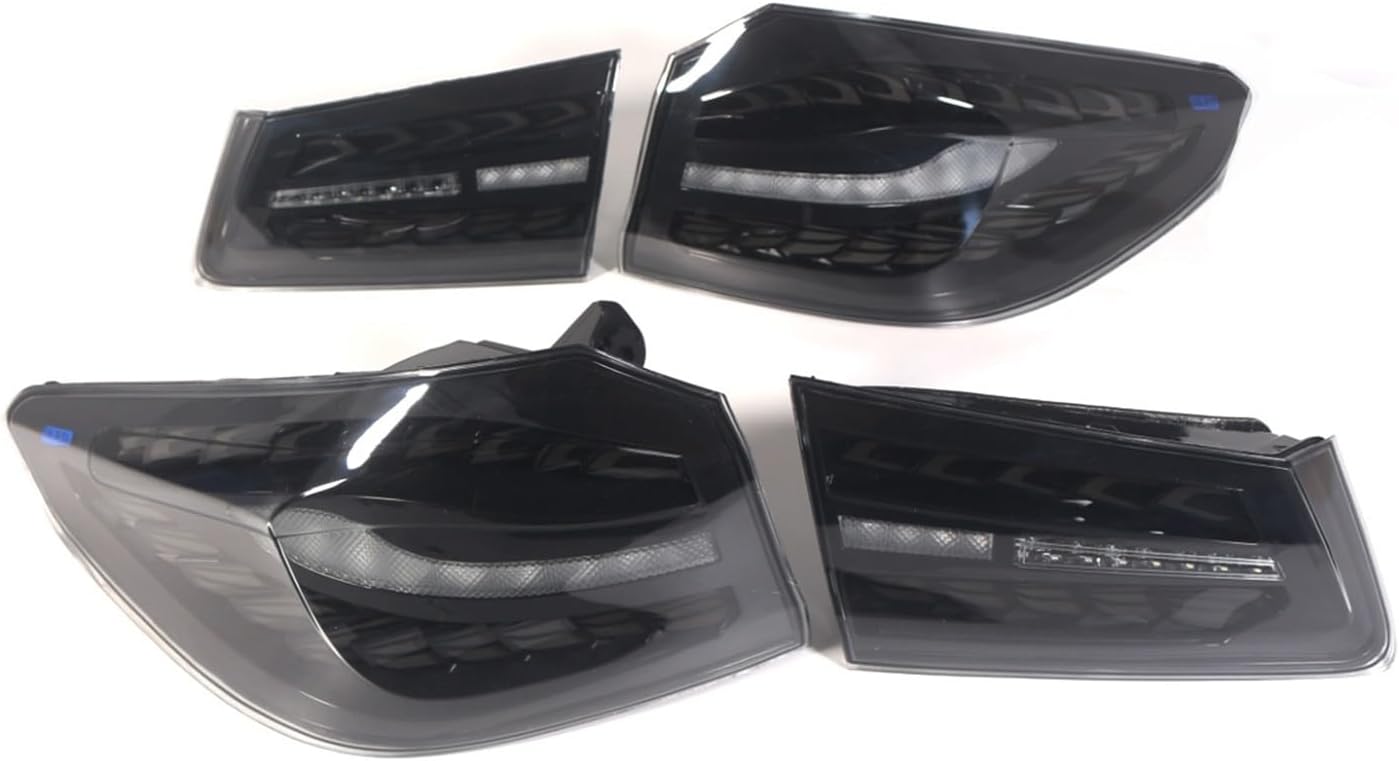 Car brake lights Fit For 3 Series G20G28 L-ed taillights car lights taillights brake lights(Grey)