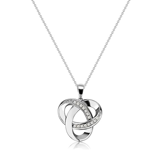 Sterling Silver Love Knot Pendant