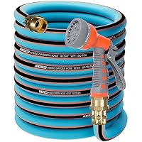 Kitys Fatch 50Ft 5/8 Inch Flexible Garden Hose