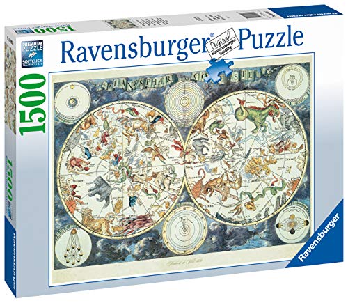Puzzle 1500 Pieces Mappemonde Des Animaux Fantastiques Puzzle Adultes des - vue 8