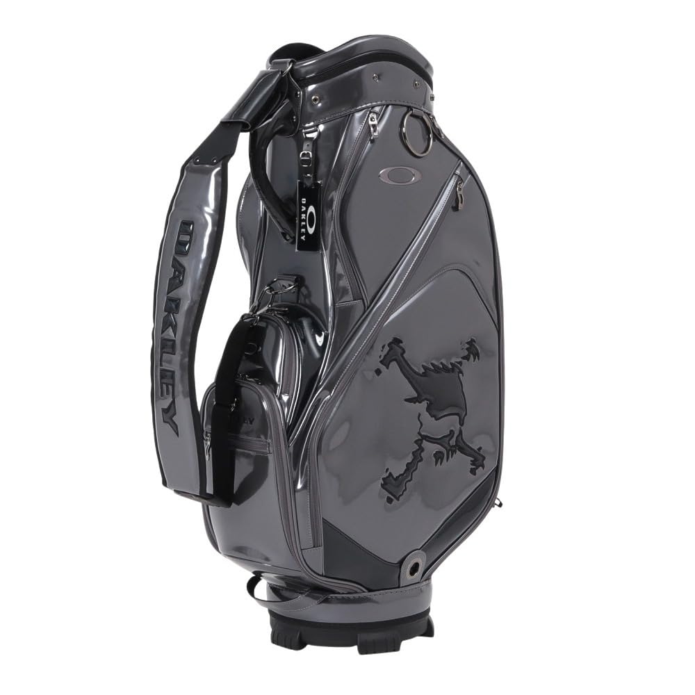 りょう　OAKLEY SKULL GOLF BAG OAKLEY SKULL GOLF BAG 17.0 FW, (21B) SILVER GREY, One Size