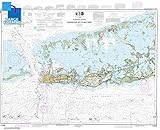 Paradise Cay Publications, Inc. Large Format NOAA Chart 11446: Intracoastal Waterway Sugarloaf Key to Key West (42