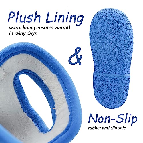 CNSBOR Kids Rain Boots for Toddler Girls Boys Seamless Rubber Boots Waterproof Boots for Kids Lightweight Unisex-Child Handle It Rain Boots Kids3