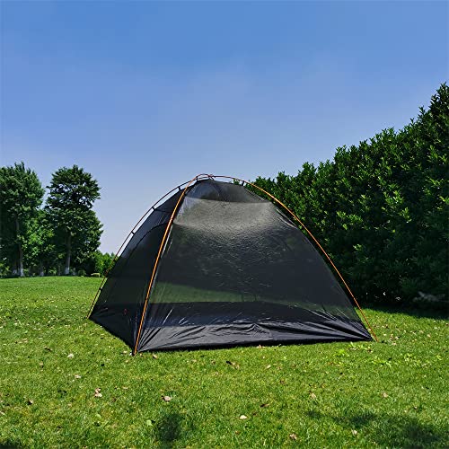 Carpa impermeable para camping 5-6 personas domo doble capa miniatura 4