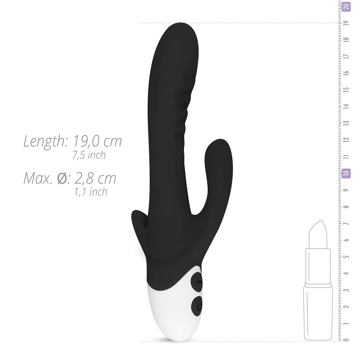 Easytoys Stellar Vibe Rabbit Vibrator - 126 gr