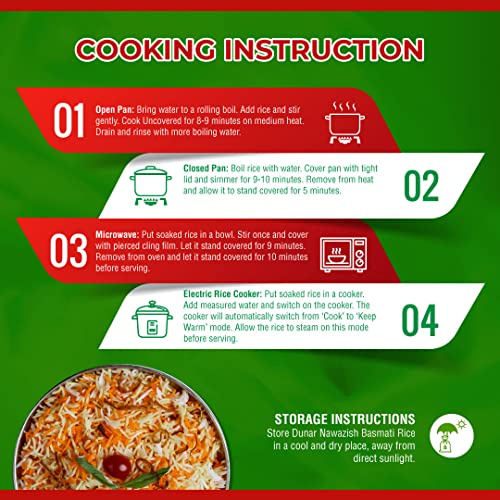 Image of Dunar Nawazish | Extra Long Grain Basmati Rice | 1kg