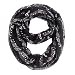 MissShorthair Music Note Print Infinity Scarfs for Women