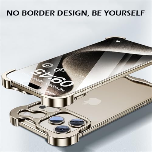 Coque sans cadre iPhone 17 Pro Max antichoc mince avec protecteur objectif - 5