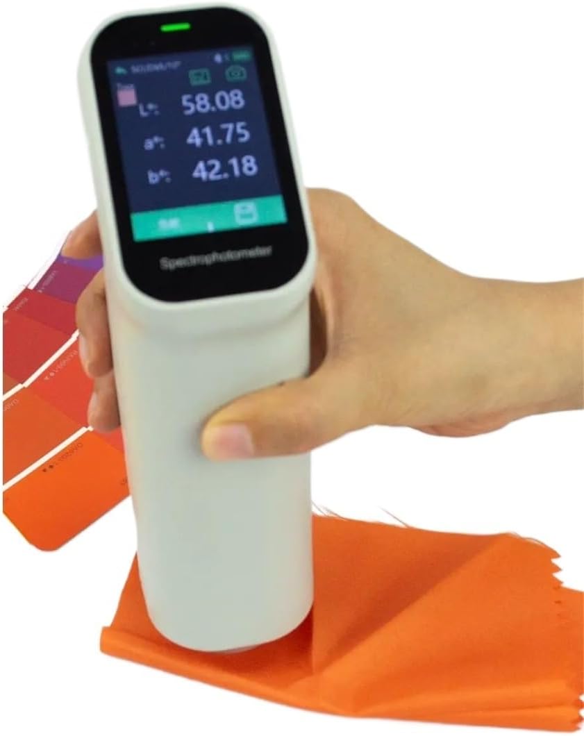 Handheld Color Analyzer, High Precision Portable Color Measurement Analyzer Paint Coating Plastic Color Differen Meter