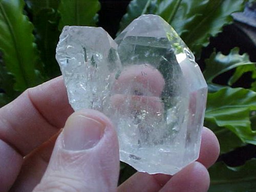 A3406 Gemqz Clear Quartz Twin Points