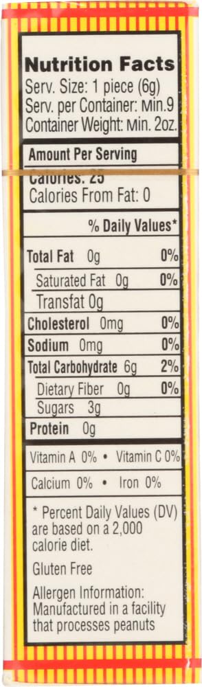 Reed's Ginger Candy Chews Candy Rolls - 2 oz thumbnail 4