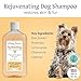 Bobbi Panter Rejuvenating Dog Shampoo, Restores & Revitalizes Skin & Fur, Orange Citrus Scent - 30:1 Concentrated Formula, Made in The USA, Trusted by Professional Groomers, 14 oz.