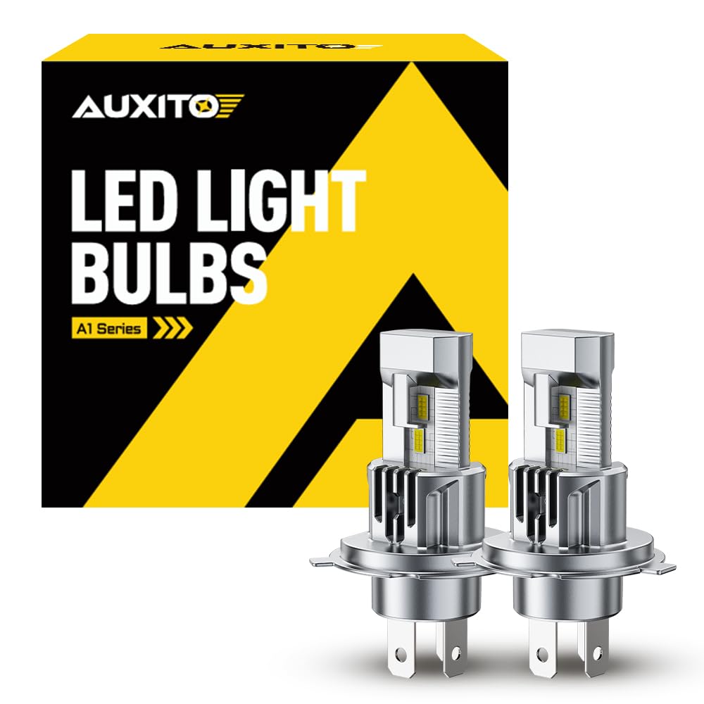 AUXITO H4 LED ヘッドライト車用 車検対応 3倍明るさアップ 高輝度…