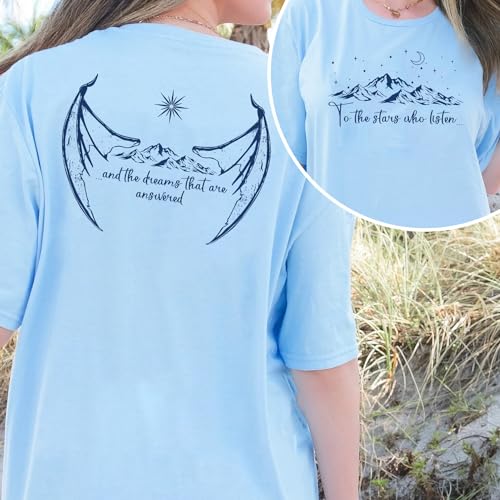 to The Stars Who Listen Shirt - Acotar Night Court Shirt, City of Starlight Shirt, The Night Court Shirt3
