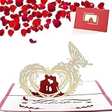 Gran material y alta calidad: nuestras tarjetas de felicitación están hechas de papel especial, duradero y resistente, gran forma con buena mano de obra, superficie lisa con colores vivos y sin olor, que satisface bien tus necesidades.