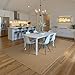 Softlife 4x6 Faux Jute Area Rug, Washable Rugs for Entryway Modern Farmhouse Non-Slip Accent Rug Floor Carpet for Dining Room Living Room Bedroom Kitchen Entryway, Brown
