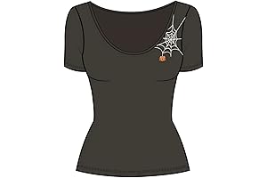 Loungefly Stitch Shoppe Disney Mickey Mouse Spider Web Womens Kelly Fashion Top