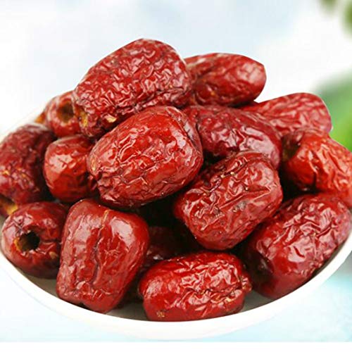 1 LB (16 oz) Seedless Organic Dried Jujube Dates,Chinese Red Date,Hand Selected