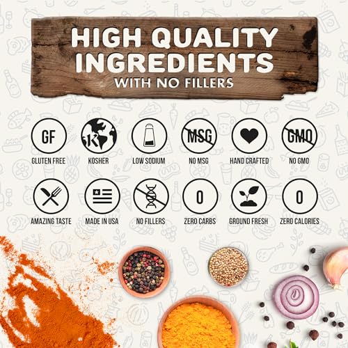 Flavor God 1AFN-TPP-PTTR Party Combo Pack, Spice And Seasoning Gift Set, Pack Of 3 - Pizza, Ranch, Taco Tuesday - Premium All Natural & Healthy Spice Blend - Low Sodium Chicken, Beef Seasonings - Bbq & Steak Rub By Flavor God thumb #4
