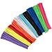 Peachy Keen Crafts 500 Pack Craft Pipe Cleaners - Children's Assorted Chenille Stems - 12 inches