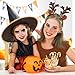 Hifot Rentier Kostüm Damen Rentier Haarreif und Tüllrock Temporäre Tattoos Socken Weihnachtskostüm Reh Kostüm Tierkostüm Erwachsene für Halloween Weihnachten Cosplay