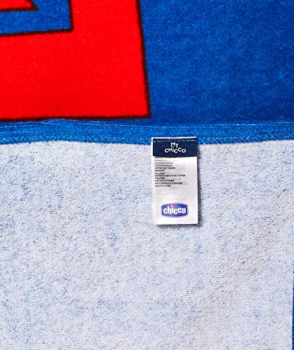Chicco Telo Mare doux comme une robe de chambre garçon bleu