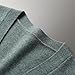 Men's Solid Sweater Coat V-Neck Knitted Cardigan Solid Color Top Basic All-Match Sweater Dark Gray9 L