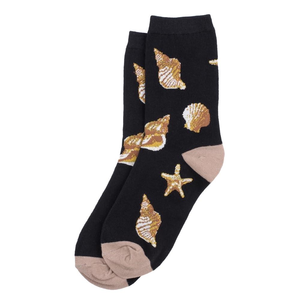 JOE COOL Socks Seashell Shore Made With Cotton & Spandex