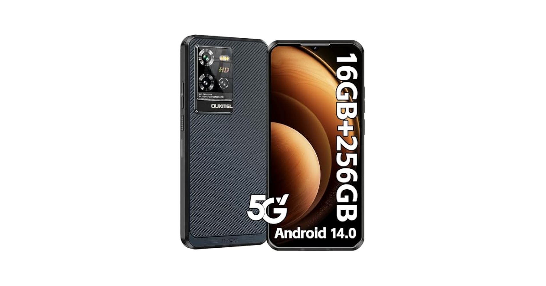 Amazon | 「5G」OUKITEL WP50 SIMフリー スマホ 本体 16GB RAM+