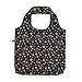 HOLYLUCK Reusable Grocery Bags,Heavy Duty Foldable Shopping Tote Bag (Standard, 3 Dog Paw Prints)