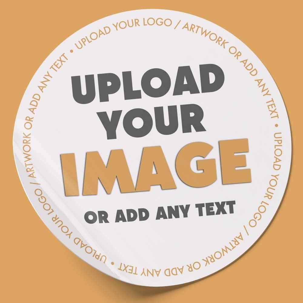 Personalised Labels - Logo Stickers, Custom Stickers - 37mm