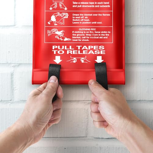 Emergency-Fire-Blanket-for-Kitchen-Home-Office-Vehicle-People-2-Pack-Flame-Retardant-Fire-Extinguishing-Blanket-Fire-Extinguisher-Safety-Suppression-Blanket-Made-from-Fiberglass
