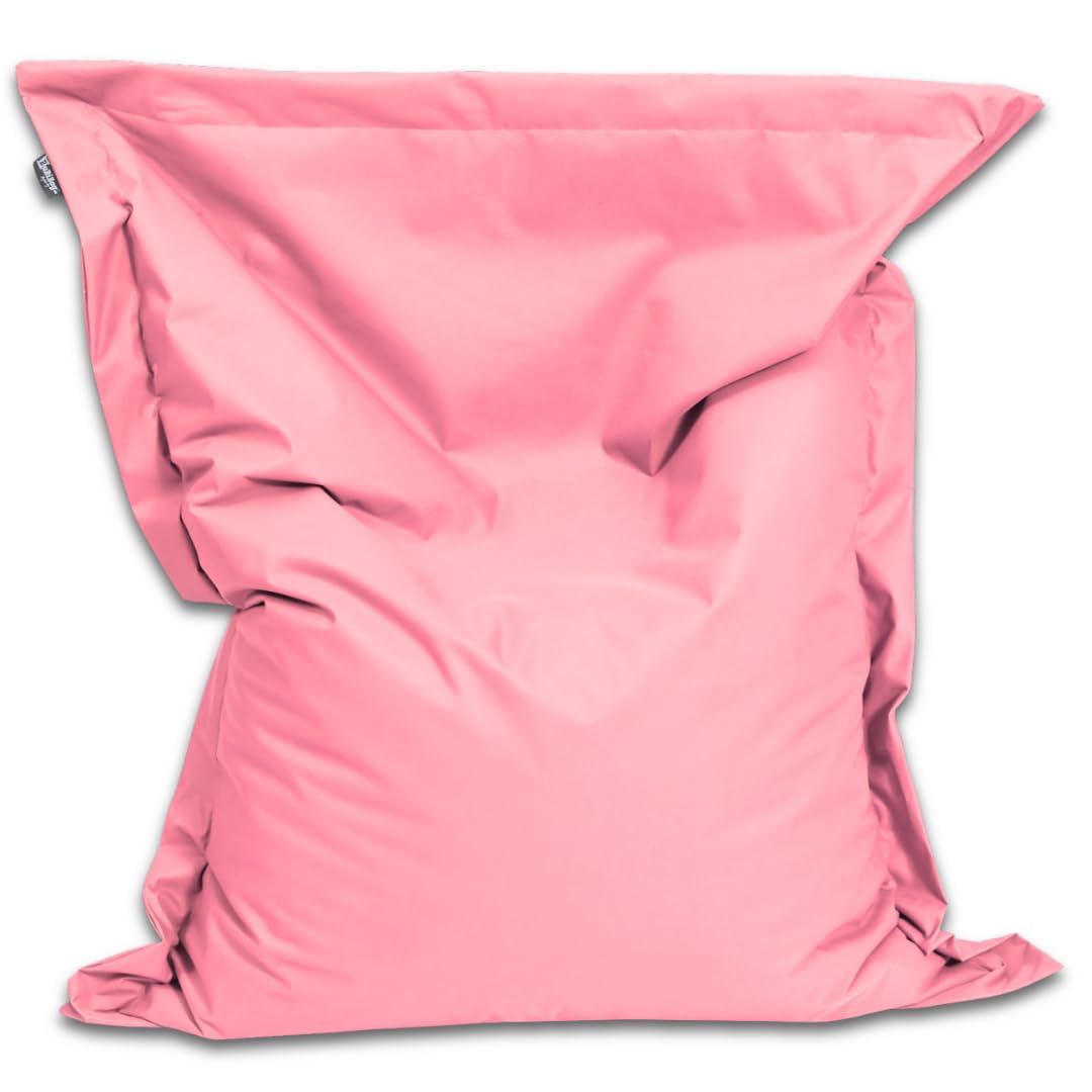 BuBiBag Sitzsack mit Füllung – fertig befüllt geliefert – Handgefertigt – Bean Bag Indoor & Outdoor – Kinder & Erwachsene – wasserabweisend weich bequem – 31 Farben 11 Größen