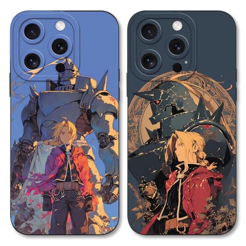 TBNMBGY 2 Pièces Coque pour Samsung Galaxy S23 Plus 5G 6.6", Étui avec Manga Cool Animé Aesthetic Motif Housse de Souple TPU Silicone Antichoc Protection Case pour Garçon Fille, Left