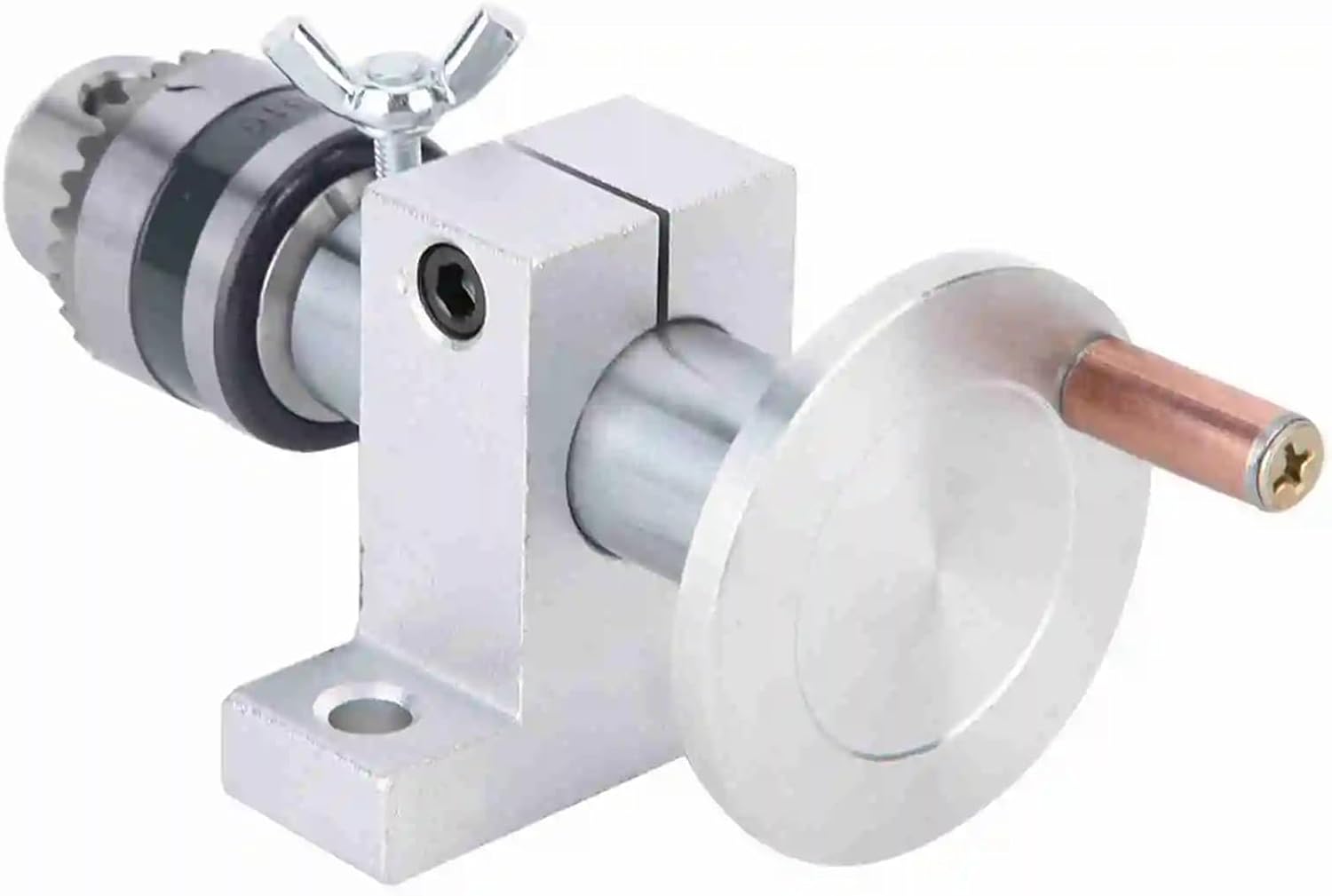 DIY Woodworking Precise Live Revolving Center With Wrench For Mini Lathe Machine Lathe Revolving Center