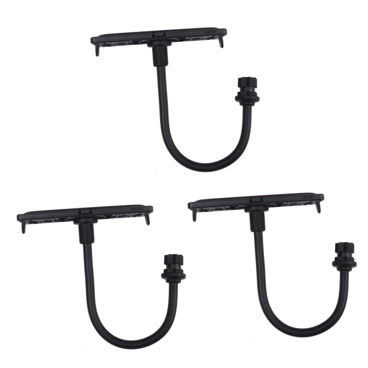 YARNOW3pcs Fish Finder Bracket Kayak Electronics Fish Finder Mount Bracket Kayak Transducer Mounting Arm Kayak Wall Mount Wall Bracket Navigation Fish Finder Holder Accessories Boutique