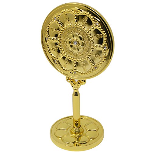 Fengshui 8 Hums Protection Wheel Mirror W Fengshuisale Red String Bracelet W3370 #TOP5